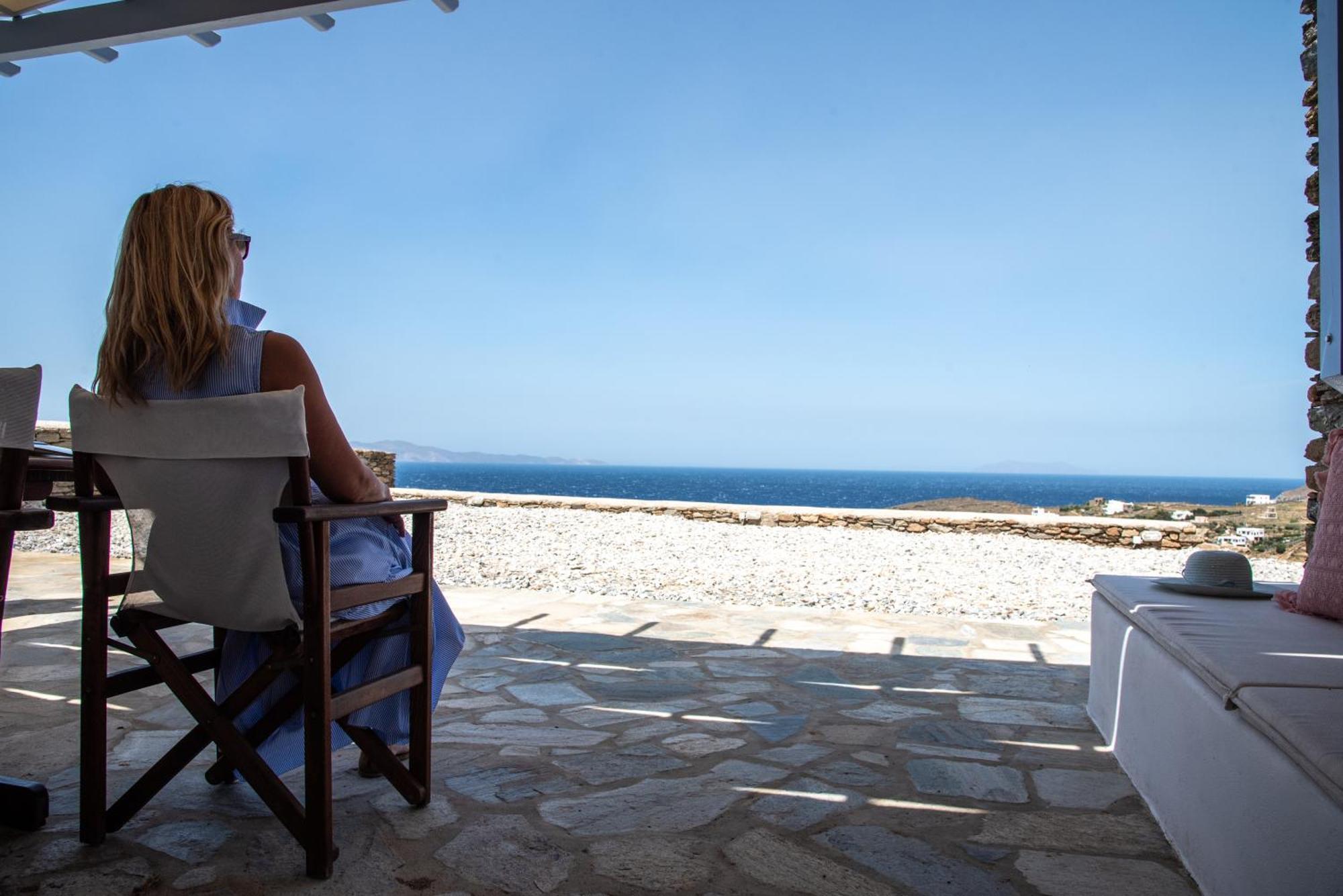 Iliopetra Residence Agios Romanos Extérieur photo